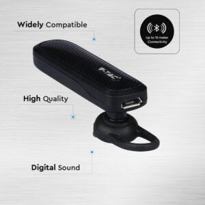 Ασύρματο Ακουστικό Bluetooth Handsfree V-TAC Μαύρο – 7700