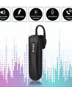 Ασύρματο Ακουστικό Bluetooth Handsfree V-TAC Μαύρο – 7700