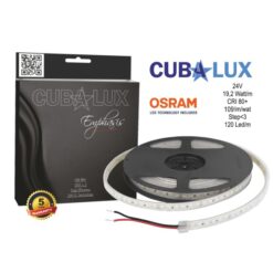 LED Ταινία 19.2W 24V CUBALUX Dimmable 1977lm/m Αδιάβροχη IP67 Θερμό 2700K 5 Μέτρα – CL77-0061