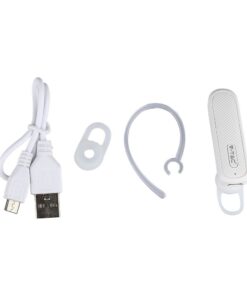 Ασύρματο Ακουστικό Bluetooth Handsfree V-TAC Λευκό – 7701
