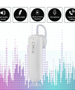 Ασύρματο Ακουστικό Bluetooth Handsfree V-TAC Λευκό – 7701