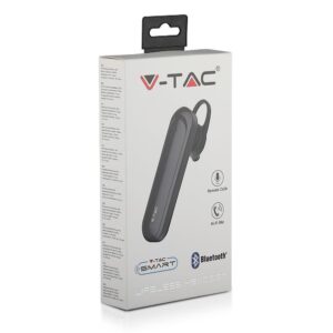 Ασύρματο Ακουστικό Bluetooth Handsfree V-TAC Μαύρο – 7702