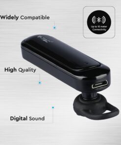 Ασύρματο Ακουστικό Bluetooth Handsfree V-TAC Μαύρο – 7702