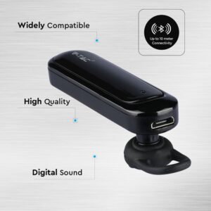 Ασύρματο Ακουστικό Bluetooth Handsfree V-TAC Μαύρο – 7702