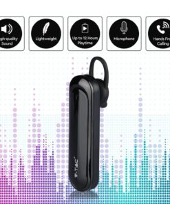 Ασύρματο Ακουστικό Bluetooth Handsfree V-TAC Μαύρο – 7702