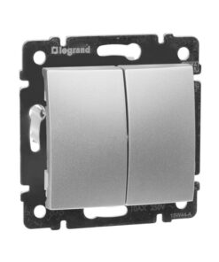 ΜΠΟΥΤΟΝ ΔΙΠΛΟ ΜΕΤΑΓΩΓΙΚΟ ΑΛΟΥΜ LEGRAND VALENA – 770218