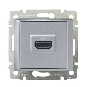 ΠΡΙΖΑ HDMI  ΑΛΟΥΜ LEGRAND VALENA – 770285