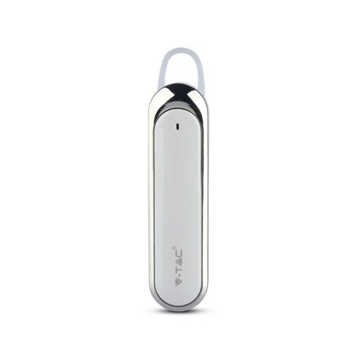 Ασύρματο Ακουστικό Bluetooth Handsfree V-TAC Λευκό – 7703