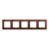ΠΛΑΙΣΙΟ 5Θ ΟΡ/ΚΑΘ TANNED WOOD LEGRAND VALENA – 770315