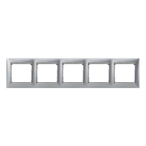 ΠΛΑΙΣΙΟ 5Θ ΟΡ/ΚΑΘ BRUSHED ALU LEGRAND VALENA – 770335