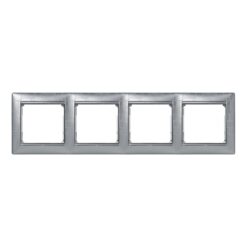 ΠΛΑΙΣΙΟ 4Θ ΟΡ/ΚΑΘ CUBIST ALU LEGRAND VALENA – 770344