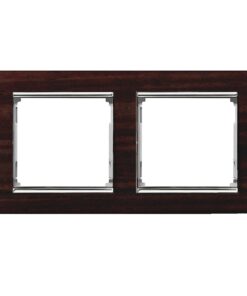 ΠΛΑΙΣΙΟ 2Θ. ΟΡ. ΞΥΛΟ ΣΚΟΥΡΟ/ΑΣΗΜΙ LEGRAND VALENA – 770372