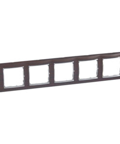 ΠΛΑΙΣΙΟ 5Θ. ΟΡ. ΞΥΛΟ ΣΚΟΥΡΟ/ΑΣΗΜΙ LEGRAND VALENA – 770375