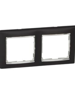 ΠΛΑΙΣΙΟ 2Θ. ΟΡ. ΜΑΥΡΟ/ΑΣΗΜΙ LEGRAND VALENA – 770392