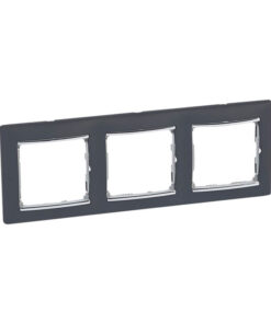ΠΛΑΙΣΙΟ 3Θ. ΟΡ. ΜΑΥΡΟ/ΑΣΗΜΙ LEGRAND VALENA – 770393