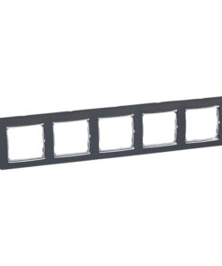 ΠΛΑΙΣΙΟ 5Θ. ΟΡ. ΜΑΥΡΟ/ΑΣΗΜΙ LEGRAND VALENA – 770395