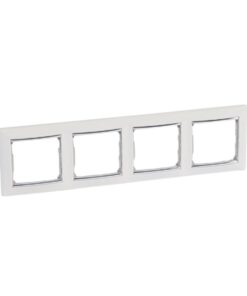 ΠΛΑΙΣΙΟ 4Θ. ΟΡ. ΛΕΥΚΟ/ΑΣΗΜΙ LEGRAND VALENA – 770494