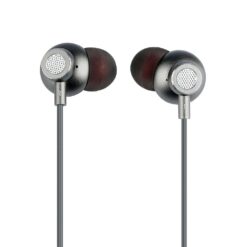 Ακουστικά Stereo Handsfree με Μικρόφωνο & Jack 3.5 mm Γκρι V-TAC – 7706