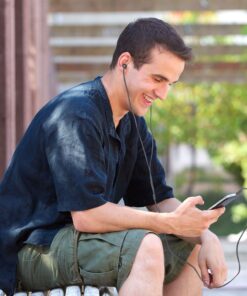 Ακουστικά Stereo Handsfree με Μικρόφωνο & Jack 3.5 mm Γκρι V-TAC – 7706