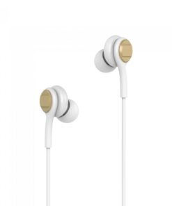 Ακουστικά Stereo Handsfree με Μικρόφωνο & Jack 3.5 mm Χρυσά V-TAC – 7707