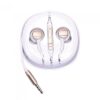 Ακουστικά Stereo Handsfree με Μικρόφωνο & Jack 3.5 mm Χρυσά V-TAC – 7707