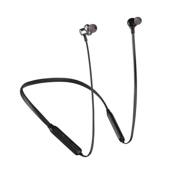 Ακουστικά Sport Stereo Handsfree Bluetooth Μαγνητικά με Mικρόφωνο Μαύρα V-TAC - 7710