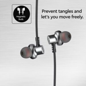 Ακουστικά Sport Stereo Handsfree Bluetooth Μαγνητικά με Mικρόφωνο Μαύρα V-TAC – 7710