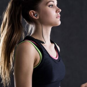 Ακουστικά Sport Stereo Handsfree Bluetooth Μαγνητικά με Mικρόφωνο Μαύρα V-TAC – 7710