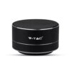Mini Φορητό Ασύρματο Ηχείο V-TAC Bluetooth 3W Μαύρο – 7712