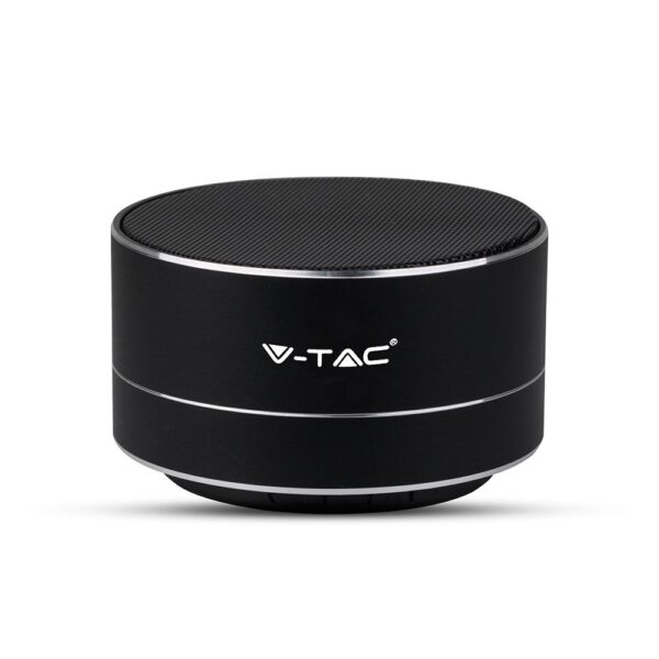 Mini Φορητό Ασύρματο Ηχείο V-TAC Bluetooth 3W Μαύρο – 7712