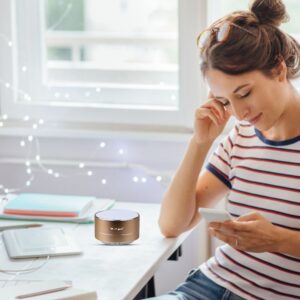 Mini Φορητό Ασύρματο Ηχείο V-TAC Bluetooth 3W Χρυσό – 7714
