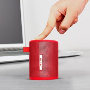 Φορητό Ασύρματο Ηχείο 5W με Μικρόφωνο V-TAC Bluetooth Κόκκινο 5W – 7719