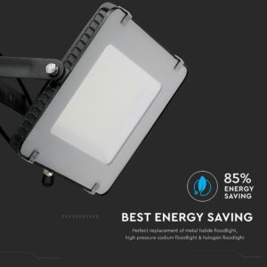 LED Προβολέας 150W V-TAC PRO Samsung Chip Μαύρος 100° 17300lm Αδιάβροχος IP65 Ψυχρό 6500K – 21773