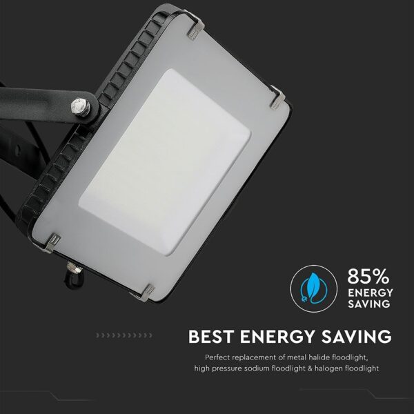 LED Προβολέας 150W V-TAC PRO Samsung Chip Μαύρος 100° 17300lm Αδιάβροχος IP65 Ψυχρό 6500K – 21773