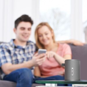 Φορητό Ασύρματο Ηχείο 5W με Μικρόφωνο V-TAC Bluetooth Γκρι – 7720