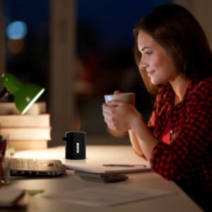 Φορητό Ασύρματο Ηχείο 5W με Μικρόφωνο V-TAC Bluetooth Μαύρο – 7721