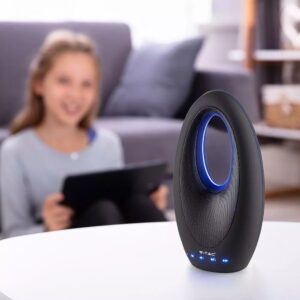 Φορητό Ασύρματο Ηχείο 6W με Μικρόφωνο FM RADIO USB και Κάρτα μνήμης V-TAC Bluetooth Μαύρο – 7725