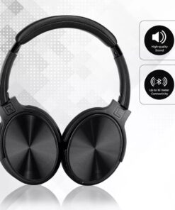 Ασύρματα Ακουστικά Bluetooth Μαύρα V-TAC Headband Stereo με Mικρόφωνο – 7727