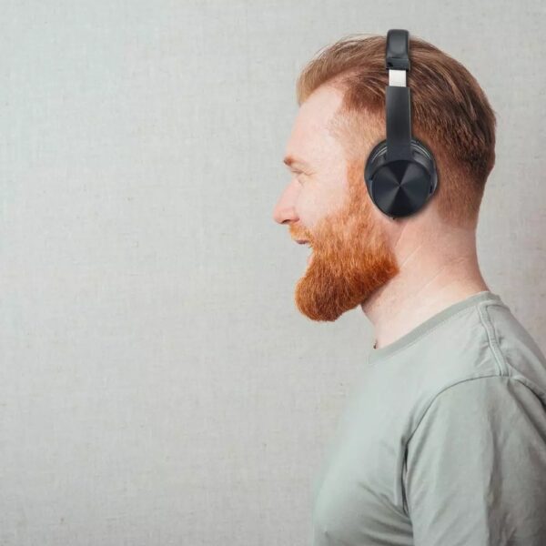 Ασύρματα Ακουστικά Bluetooth Μαύρα V-TAC Headband Stereo με Mικρόφωνο – 7727