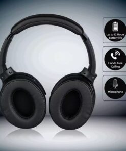 Ασύρματα Ακουστικά Bluetooth Μπλε V-TAC Headband Stereo με Mικρόφωνο – 7728