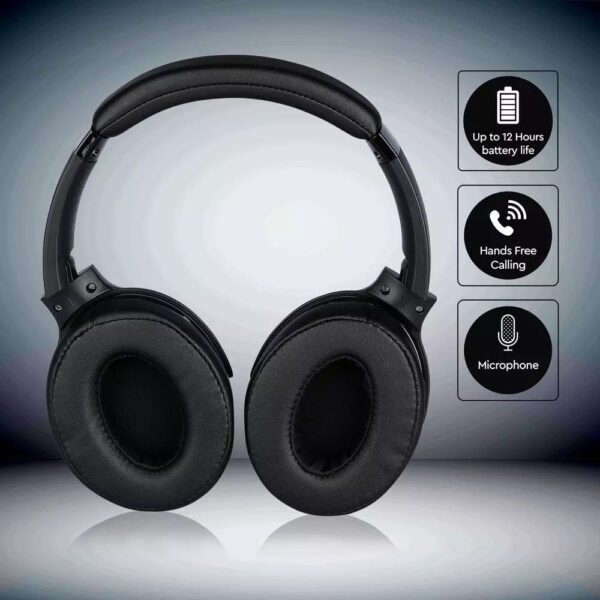 Ασύρματα Ακουστικά Bluetooth Μπλε V-TAC Headband Stereo με Mικρόφωνο – 7728
