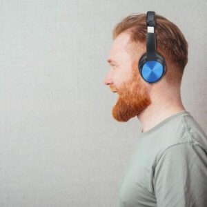 Ασύρματα Ακουστικά Bluetooth Μπλε V-TAC Headband Stereo με Mικρόφωνο – 7728