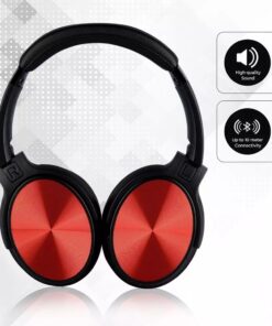 Ασύρματα Ακουστικά Bluetooth Κόκκινα V-TAC Headband Stereo με Mικρόφωνο – 7729