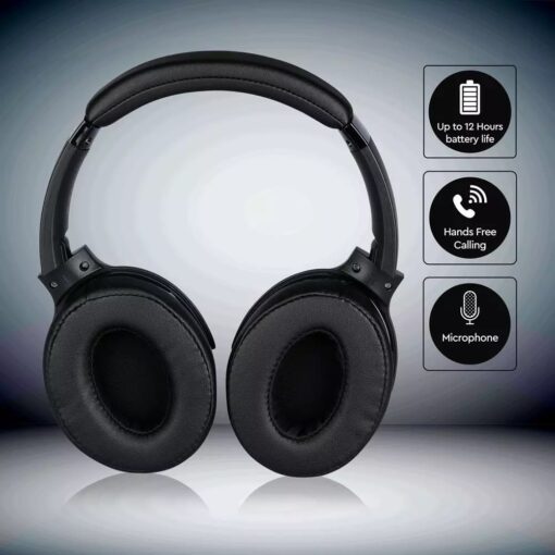 Ασύρματα Ακουστικά Bluetooth Κόκκινα V-TAC Headband Stereo με Mικρόφωνο – 7729