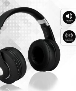 Ασύρματα Ακουστικά Bluetooth Μαύρα V-TAC Headband Stereo με Mικρόφωνο – 7730