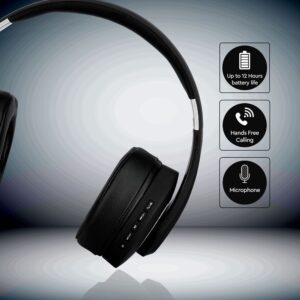 Ασύρματα Ακουστικά Bluetooth Μαύρα V-TAC Headband Stereo με Mικρόφωνο – 7730