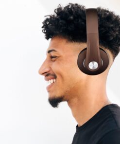 Ασύρματα Ακουστικά Bluetooth Καφέ V-TAC Headband Stereo με Mικρόφωνο – 7732