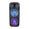 Φορητό Ασύρματο Ηχείο Bluetooth 150W RGB LED Τηλεχειριστήριο & Ασύρματο Μικρόφωνο Καραόκε V-TAC Μαύρο – 7733