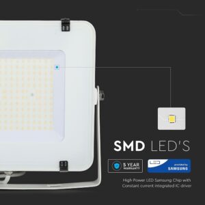 LED Προβολέας 150W V-TAC PRO Samsung Chip Λευκός 100° 18000lm Αδιάβροχος IP65 Ψυχρό Λευκό 6400K – 775