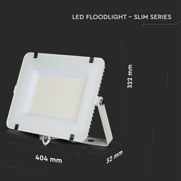 LED Προβολέας 150W V-TAC PRO Samsung Chip Λευκός 100° 18000lm Αδιάβροχος IP65 Ψυχρό Λευκό 6400K – 775